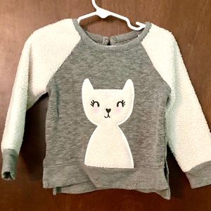 Cat & Jack Kitty Cat Sweatshirt